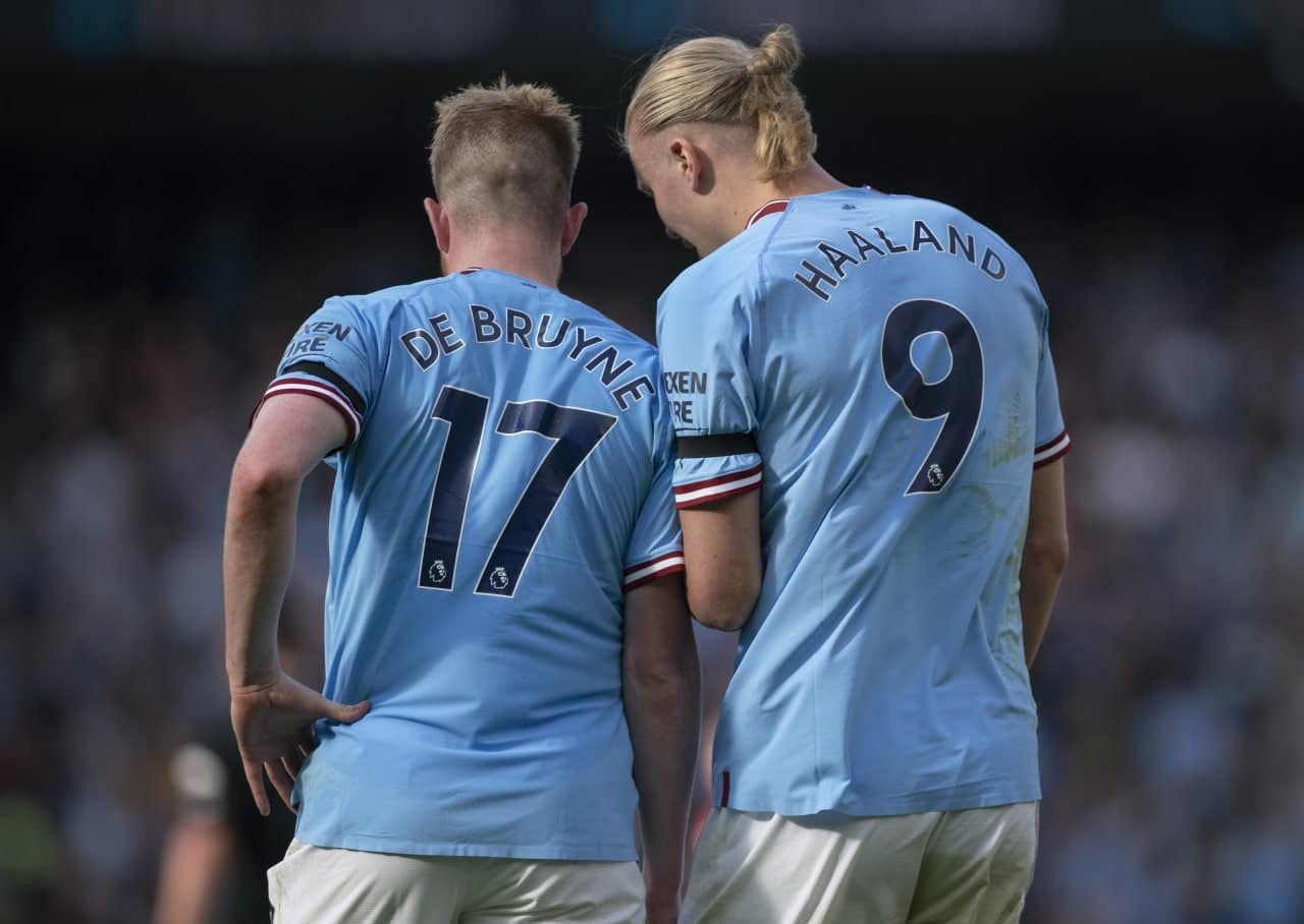Manchester City will be without half of their dynamic duo - Kevin de Bruyne