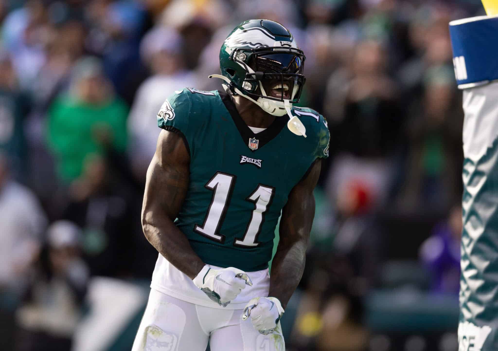 Philadelphia Eagles wide receiver A.J. Brown