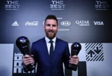 Messi in FIFA The Best Awards