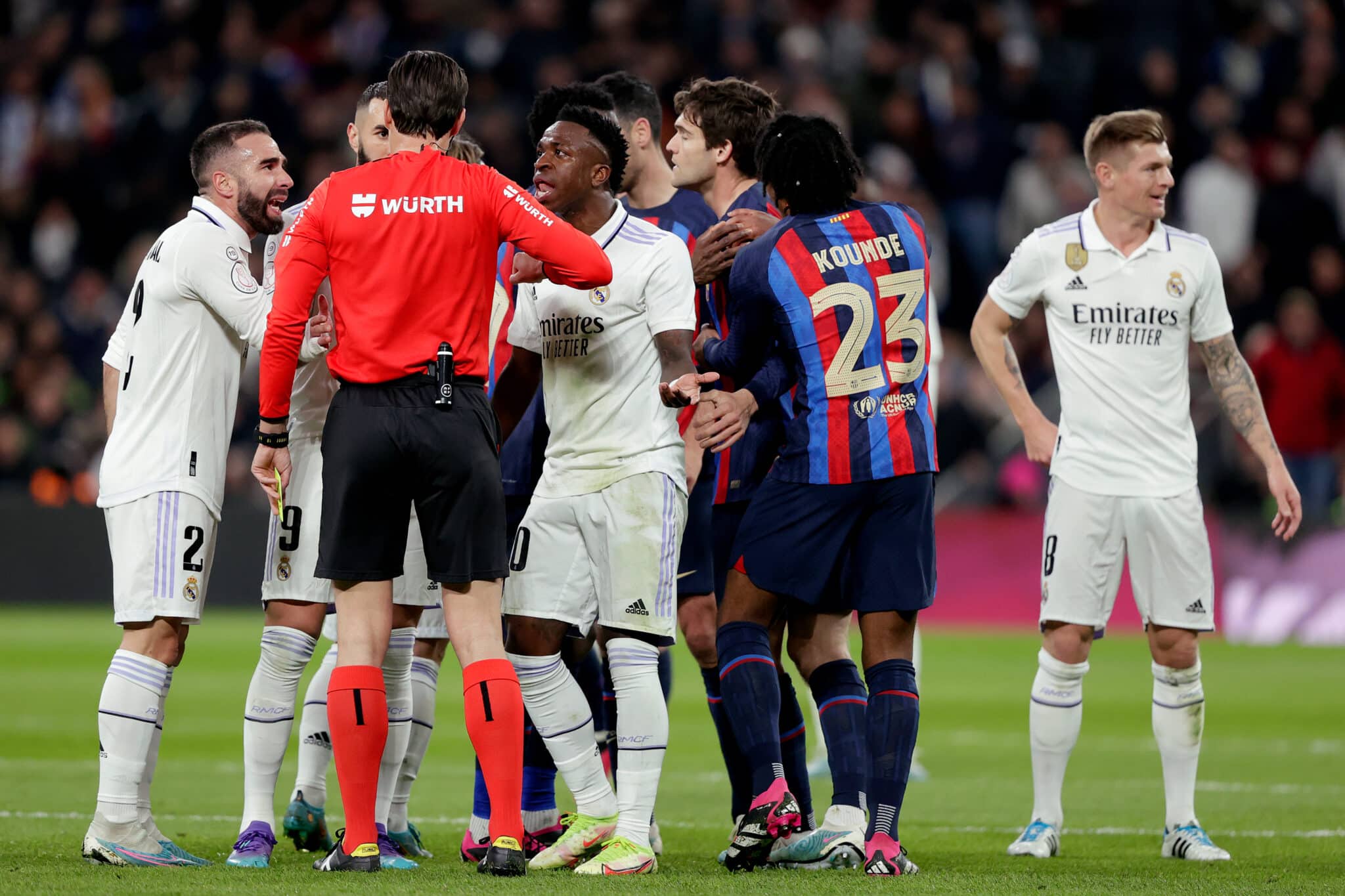 Real Madrid vs. Barcelona (El Clasico) is the world's most famous fixture.