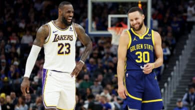 Both Steph Curry (Warriors) and LeBron James (Lakers) will feature in the NBA Play-In.