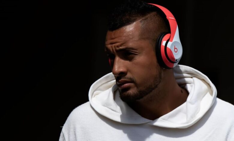 Kyrgios, tennis cult hero, potentially listening to some of these tracks...