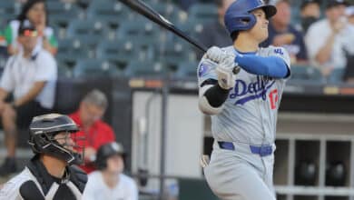 Shohei Ohtani of the Los Angeles Dodgers