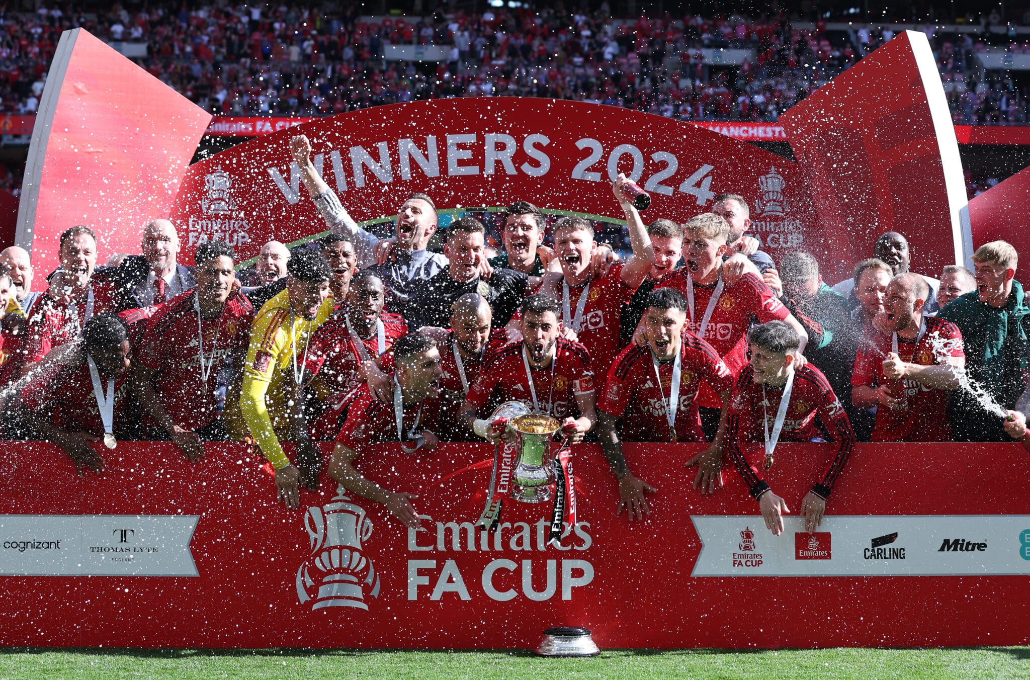 FA Cup Winners 2024/25 - Manchester United