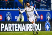 Olivier Giroud #9 of Los Angeles Football Club