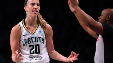 Sabrina Ionescu #20 of the New York Liberty