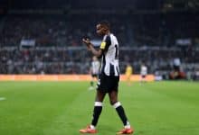 Transfer Seeker - NEWCASTLE UPON TYNE, ENGLAND - JANUARY 15: Alexander Isak of Newcastle United reacts during the Premier League match between Newcastle United FC and Wolverhampton Wanderers FC at St James' Park on January 15, 2025 in Newcastle upon Tyne, England.