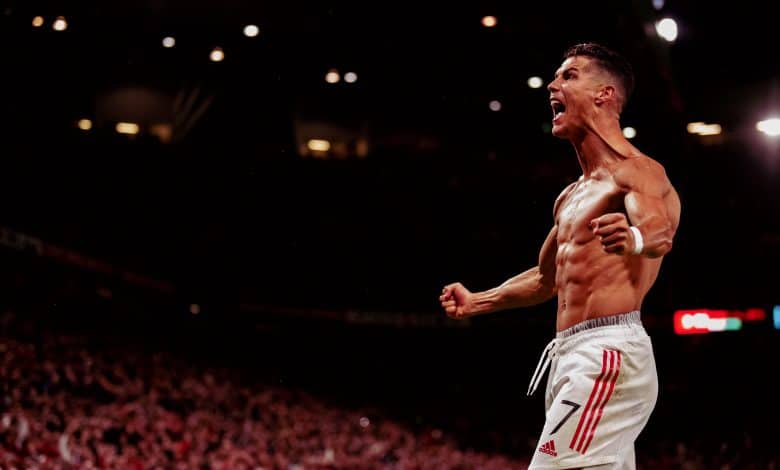 Scariest ever in the Premier League - MANCHESTER, ENGLAND - SEPTEMBER 29: Cristiano Ronaldo of Manchester United celebrates scoring a goal to make the 2-1 during the UEFA Champions League group F match between Manchester United and Villarreal CF at Old Trafford on September 29, 2021 in Manchester, United Kingdom.