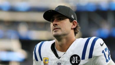 Daniel Jones #17 of the Indianapolis Colts