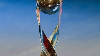View of the FIFA U-17 World Cup Mexico 2011 trophy, at the Nezahualcoyotl Concert Hall in Mexico City, on May 17 2011. Mexico will face South Korea in the opening match next June 18. AFP PHOTO/Alfredo Estrella