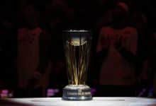 The 2024 Emirates NBA Cup Trophy