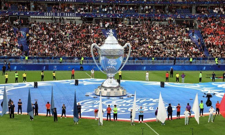 PARIS, FRANCE - MAY 24: General view of the stadium before the French Cup Final 2025 between Paris Saint-Germain and Stade Reims at Stade de France on May 24, 2025 in Paris, France.