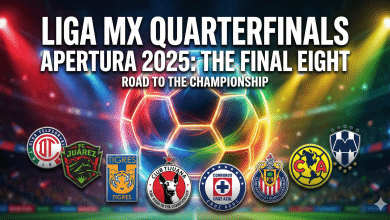 the 8 teams who qualified to the quarterfinals of Liga MX Apertura 2025