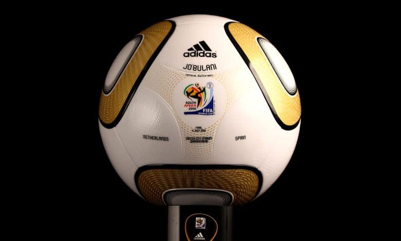 A view of the Jabulani, the ball for the 2010 FIFA World Cup in South Africa